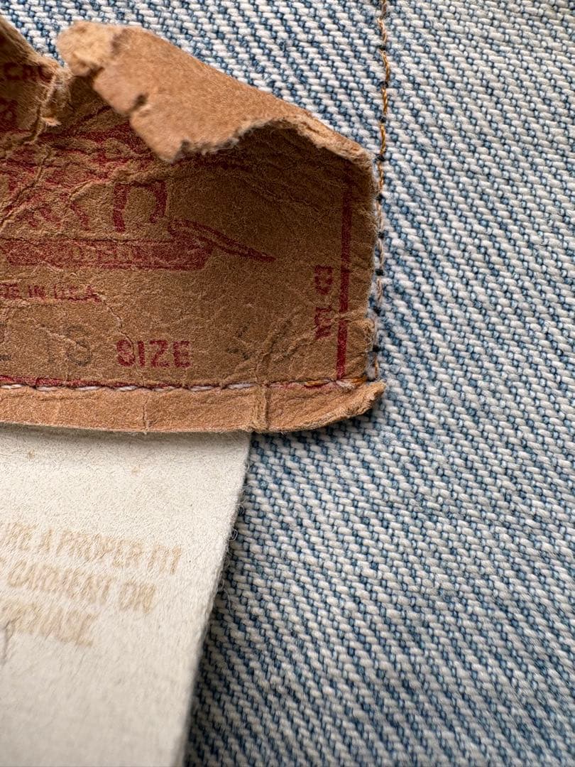 【BIG size】70s80s USA製 levi's 70505