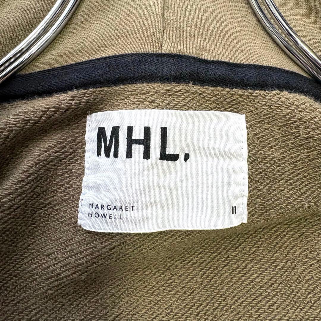 MHL. LOOPWHEELER エムエイチエル ループウィラー ジップパーカー