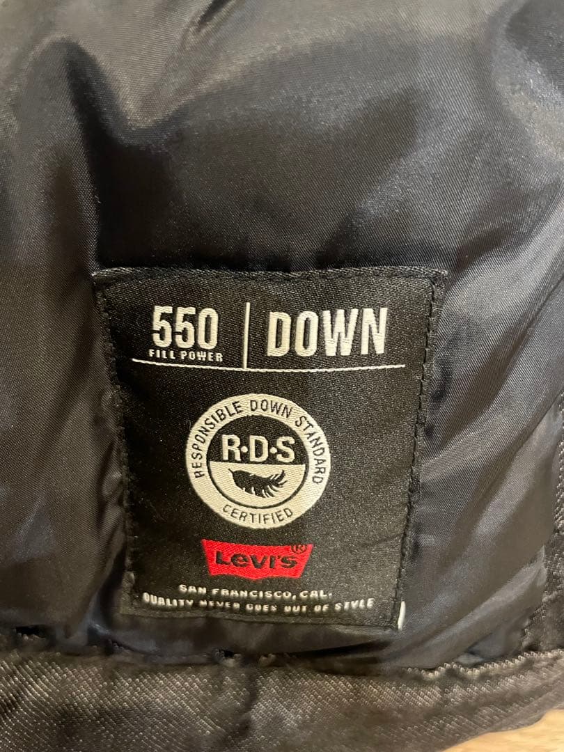 Levi's デニムダウンジャケット M