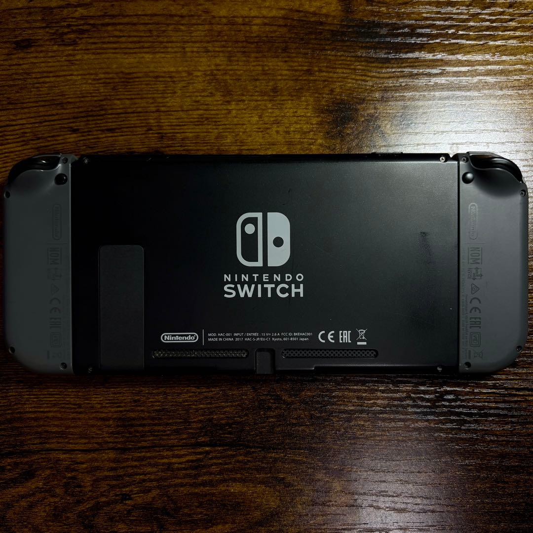 Nintendo Switch本体　グレー　64GB メモリーカード付き