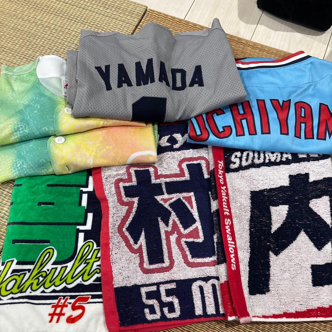 お値下げ中 東京ヤクルト 国鉄スワローズ 復刻ユニフォーム＆応援タオル