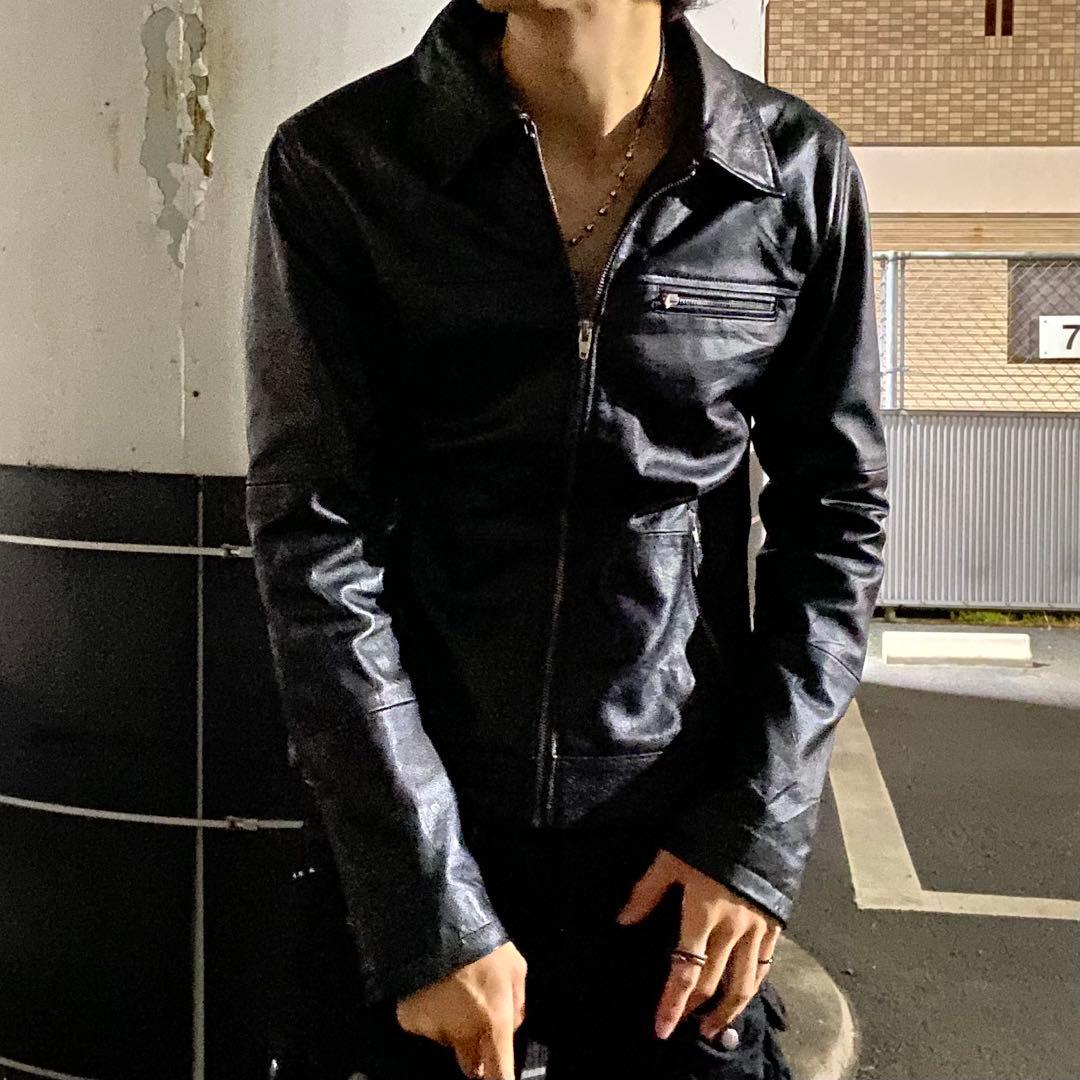 ジャケット・アウター archive grunge roshell leather jacket00s