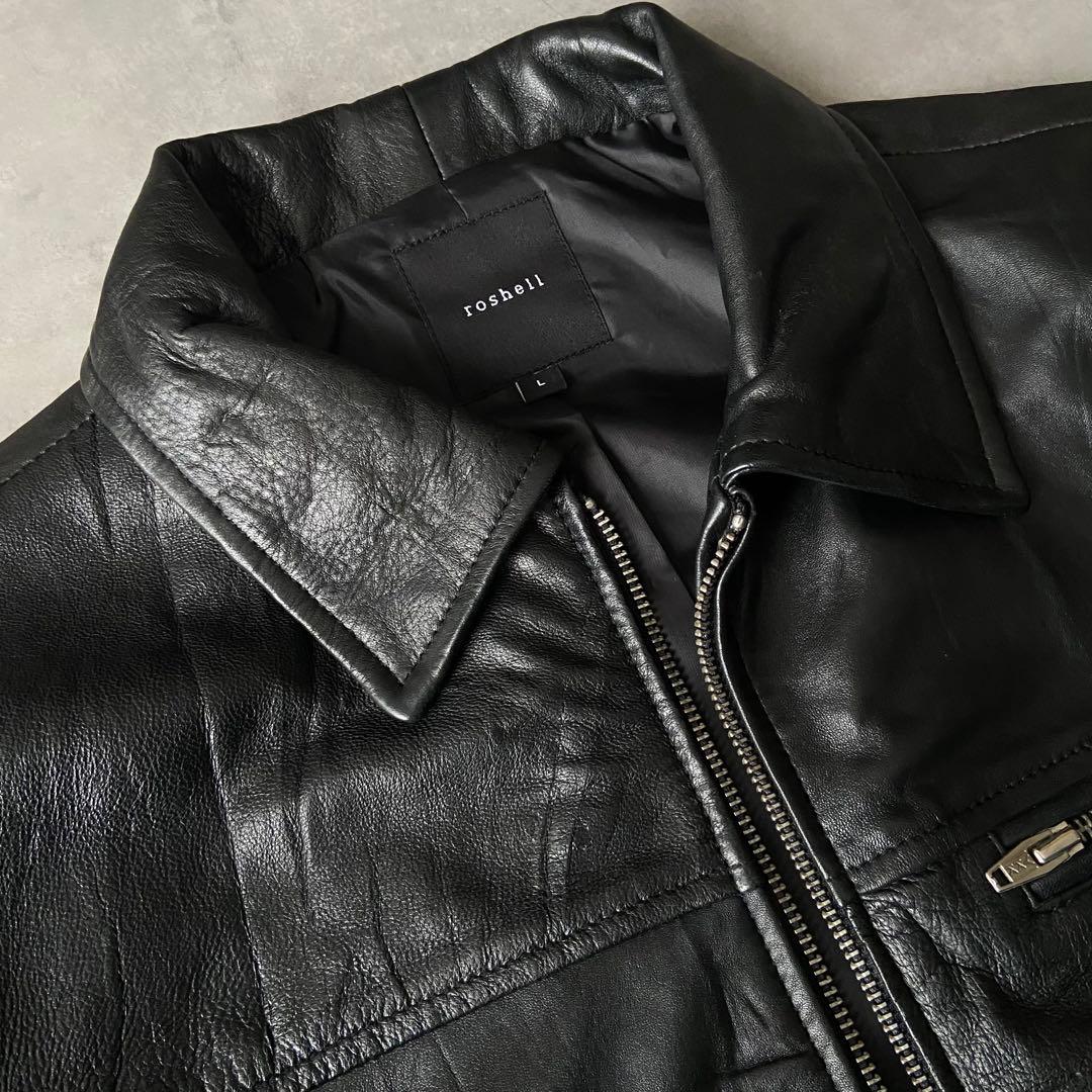 ジャケット・アウター archive grunge roshell leather jacket00s