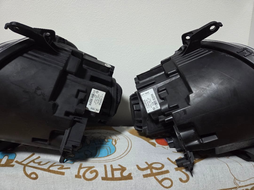 N-ONE JG12 インナーブラックLED加工 ヘッドライト　ハロゲン左右