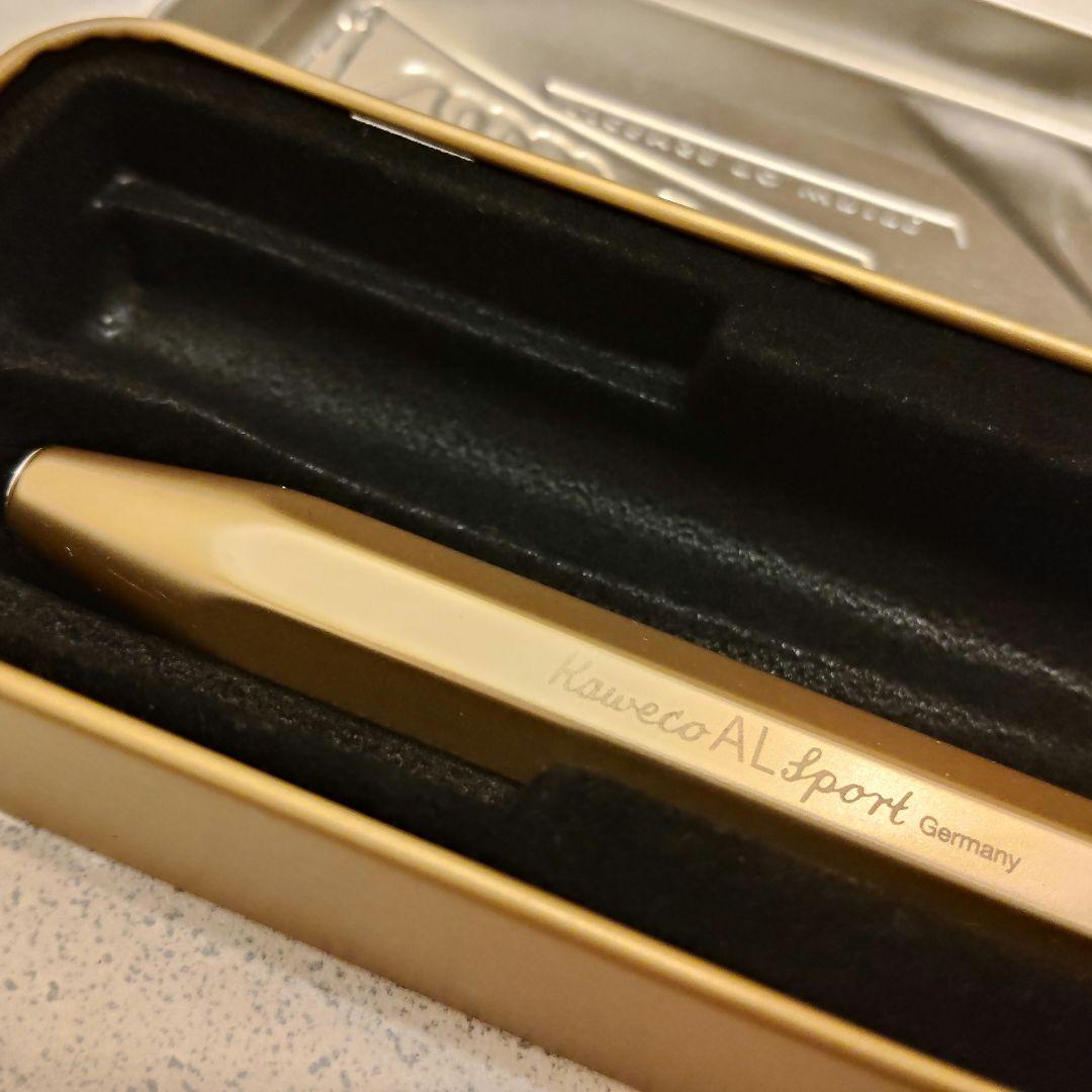 Kaweco AL Sport ゴールド シャーペン