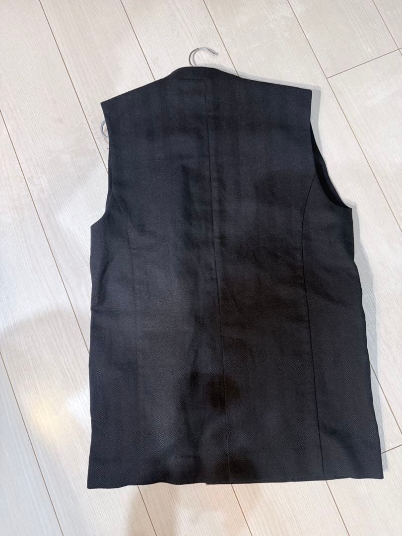 loungedress ヘリンボーン　ジレ