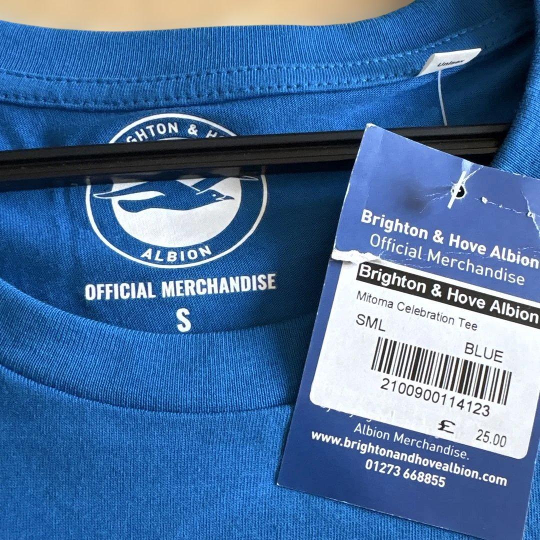 Brighton 三笘選手直筆サイン入り Tシャツ S