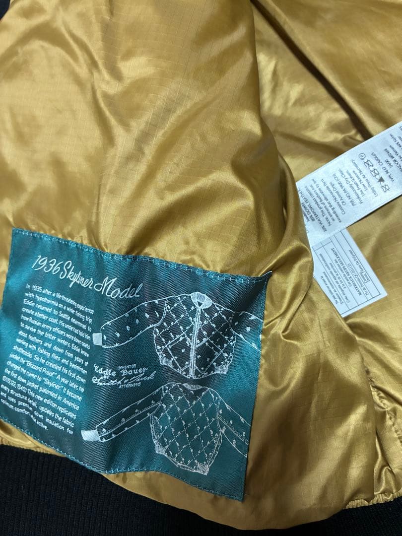 Eddie Bauer スカイライナー ジャケットM ブラック エディバウアー