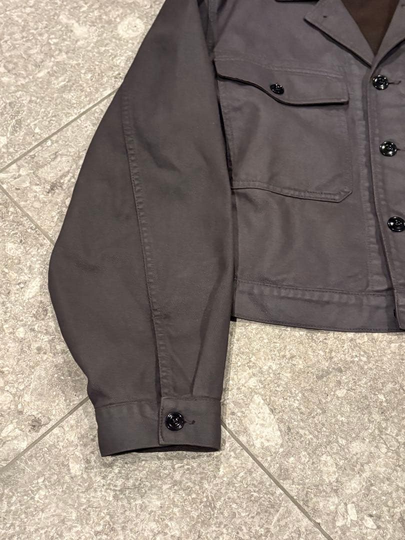 LEMAIRE　TRUCKER JACKET　COAL　OW1188LD1059