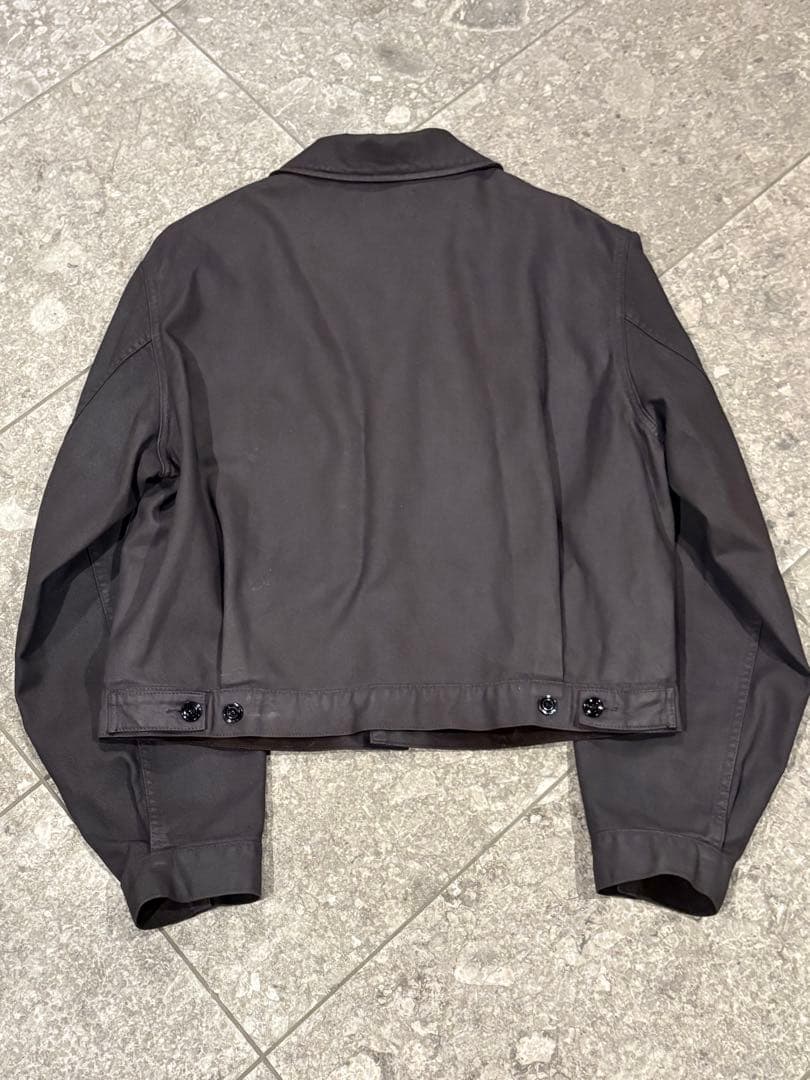 LEMAIRE　TRUCKER JACKET　COAL　OW1188LD1059