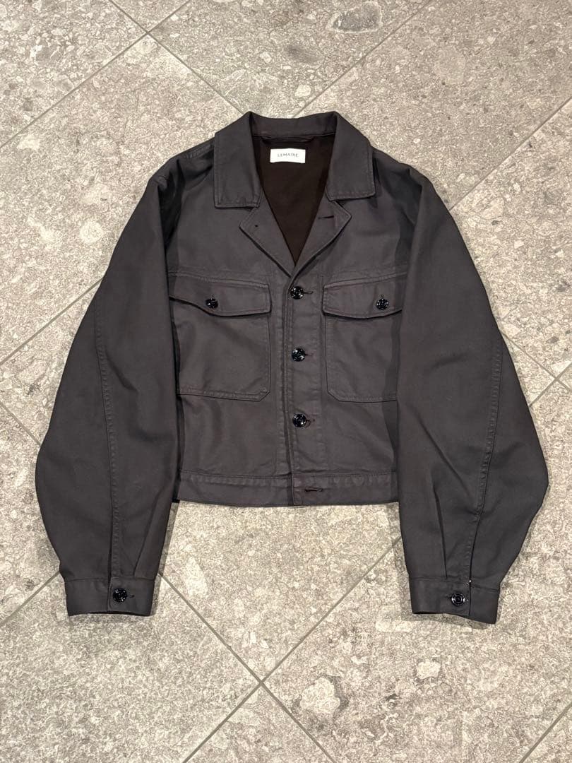 LEMAIRE　TRUCKER JACKET　COAL　OW1188LD1059