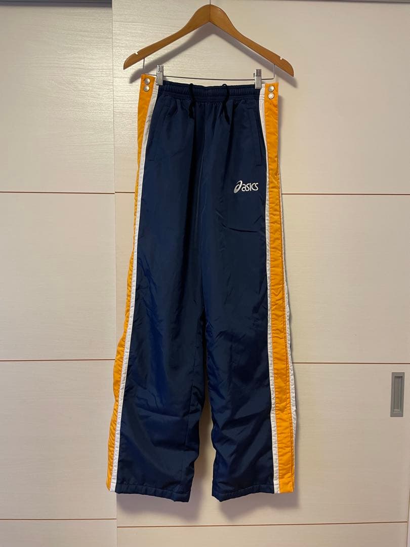 【最終値下げ‼️】ASICS バスケウォームアップ中綿ジャージ セットアップ秋冬用