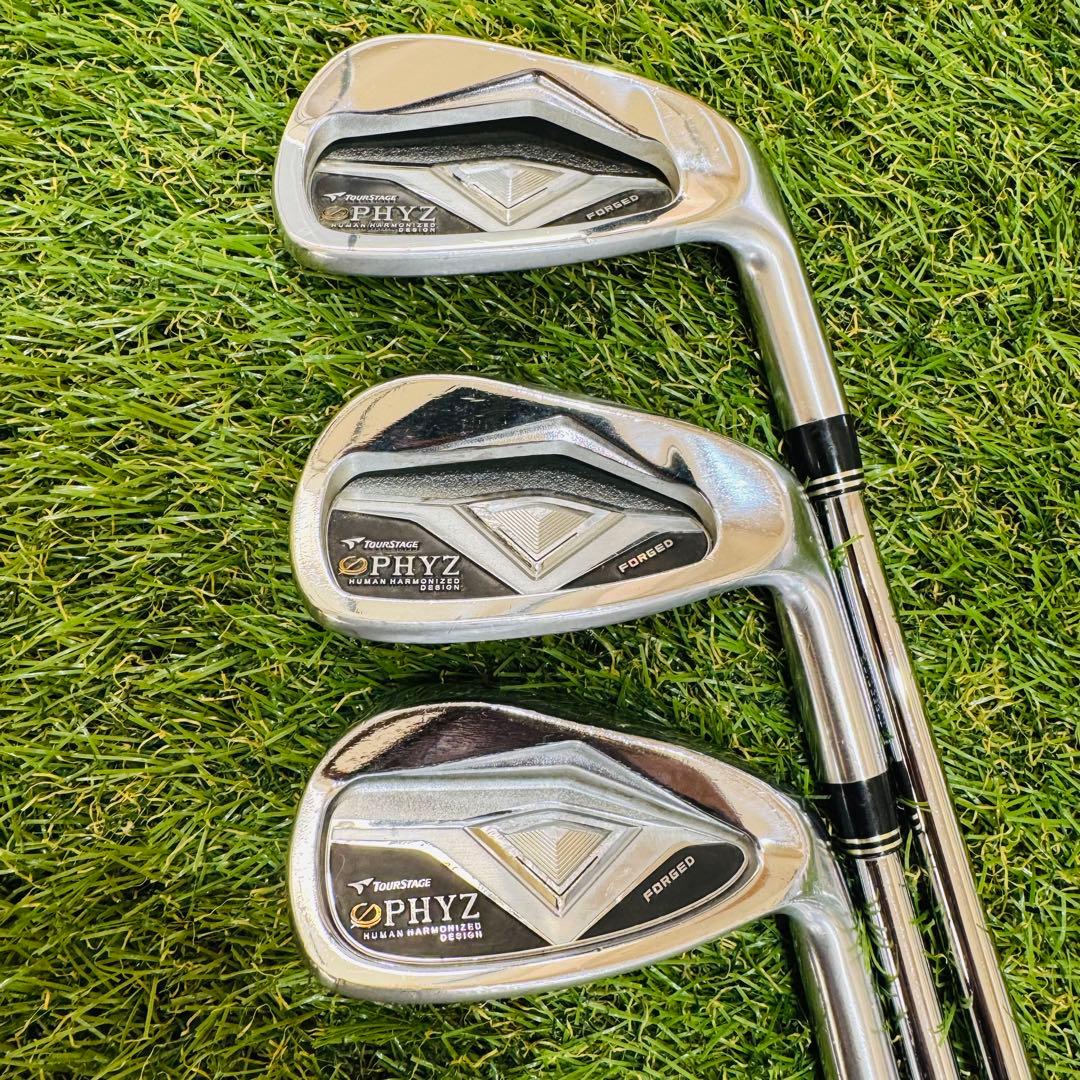 【男性用】TOURSTAGE PHYZ FORGED アイアンセット 6本