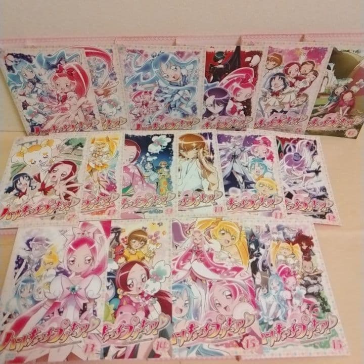 ハートキャッチプリキュア DVD 全巻 (全16巻) セット