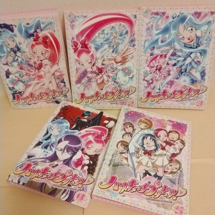 ハートキャッチプリキュア DVD 全巻 (全16巻) セット
