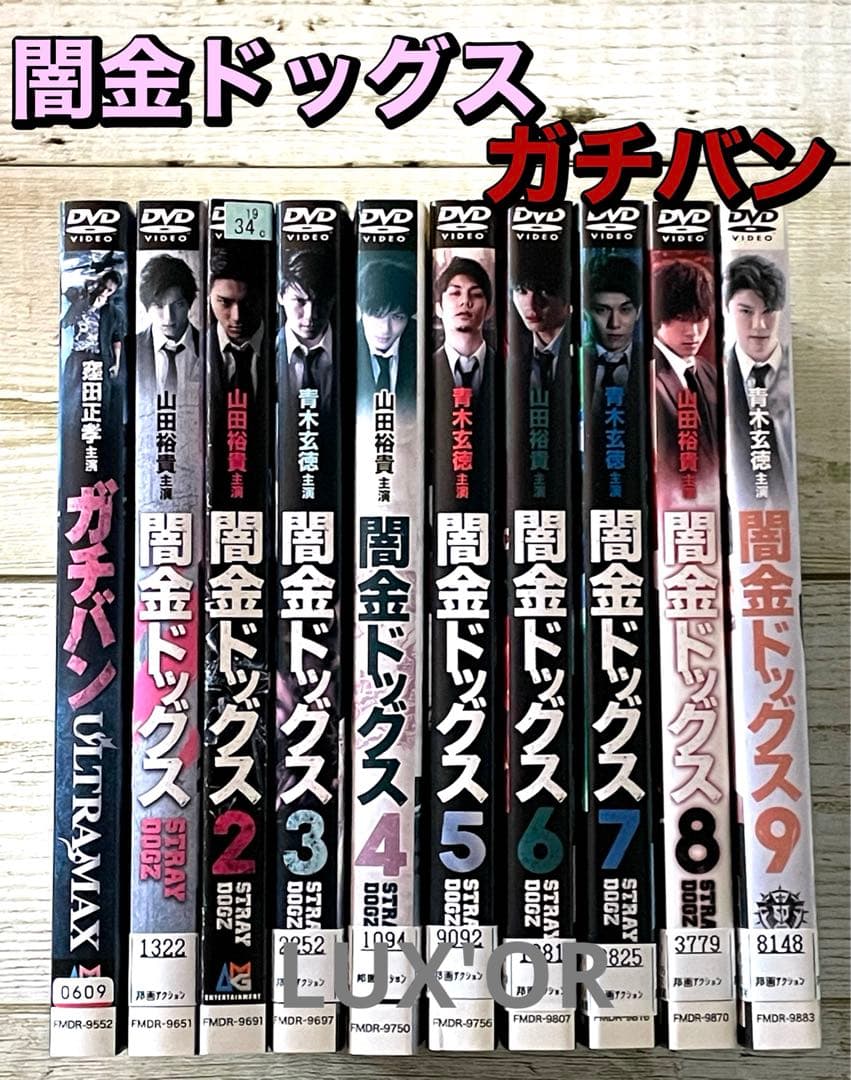 DVD 闇金ドッグス／ガチバン　山田裕貴 窪田正孝　レンタル　ドラマ