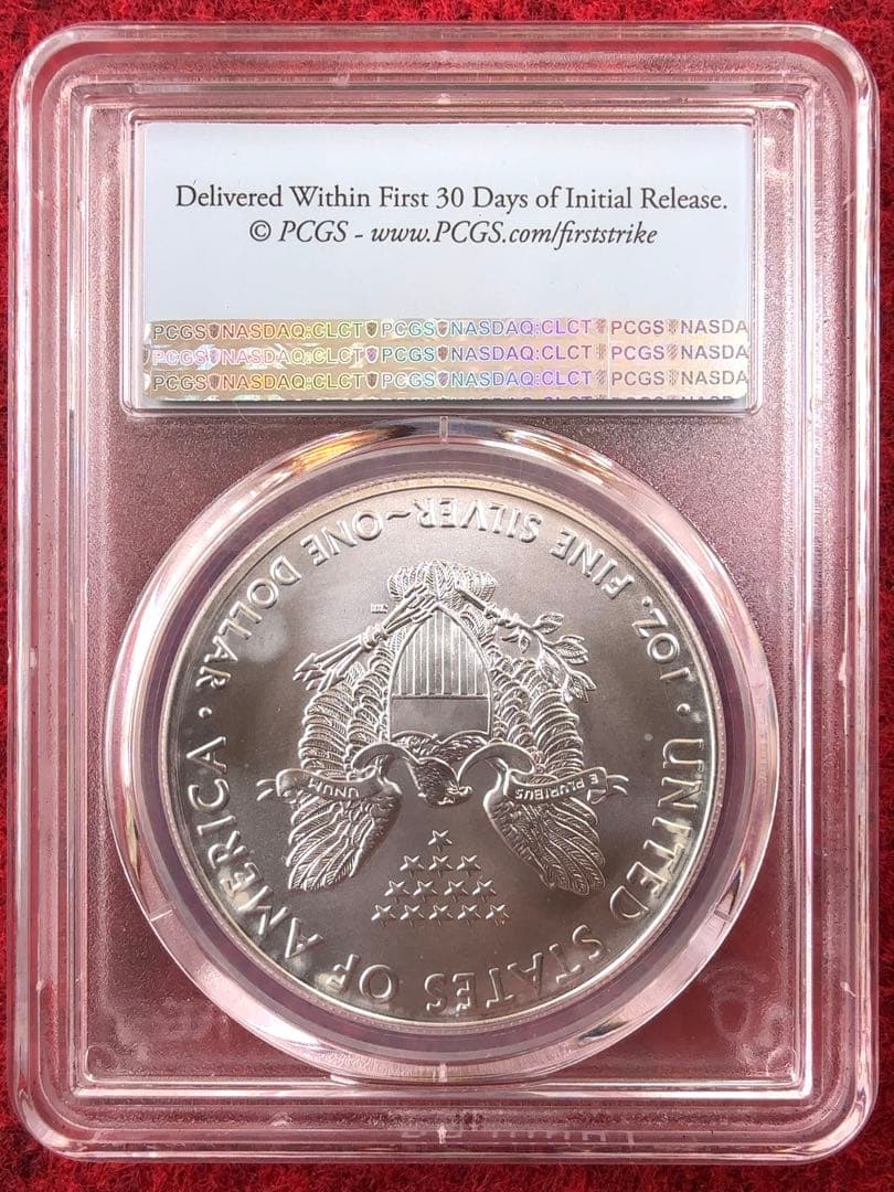 徳*安様 2021年 4枚セット PCGS MS70 PR70DCAM シルバー