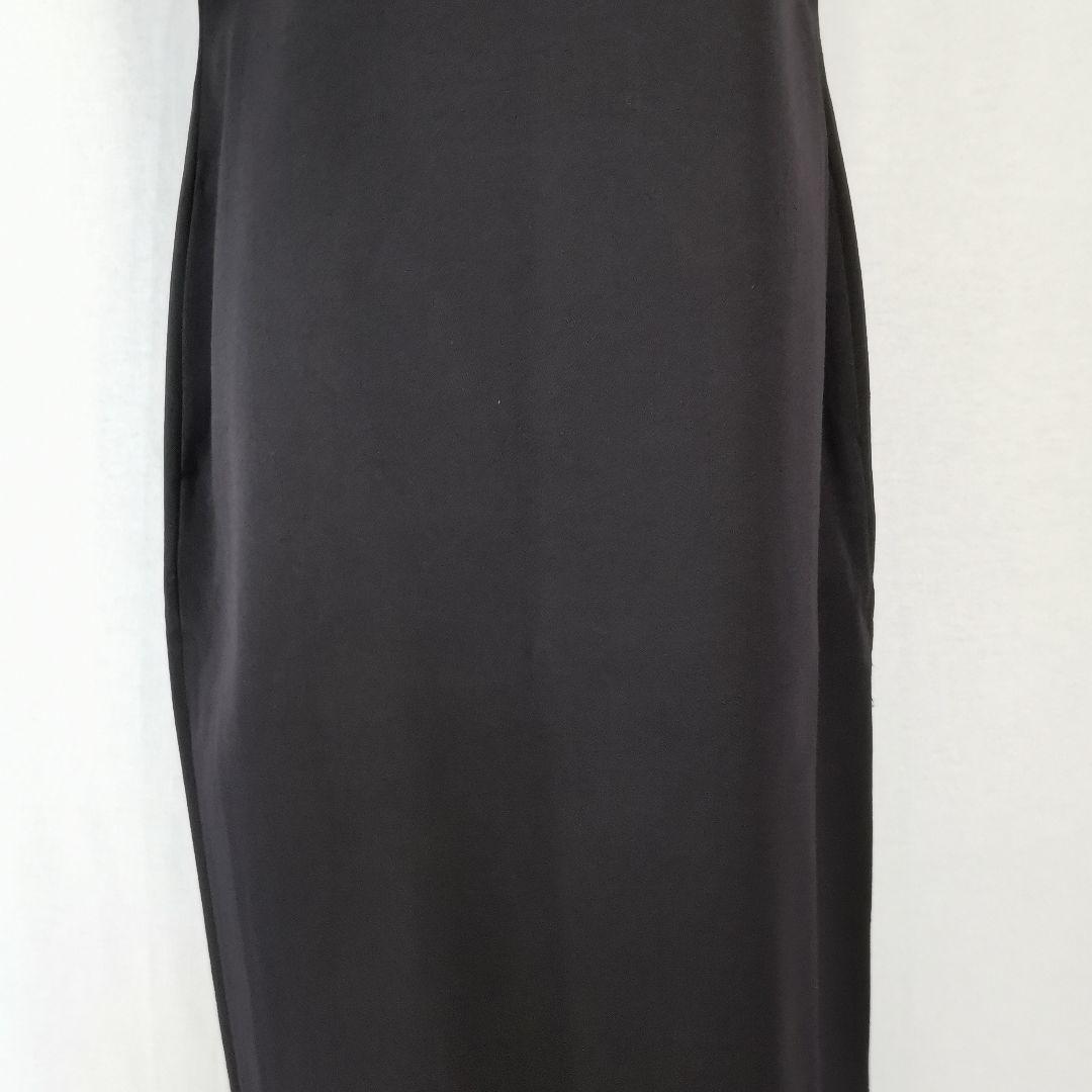 極美品 タグ付き Uneck Piping Dress