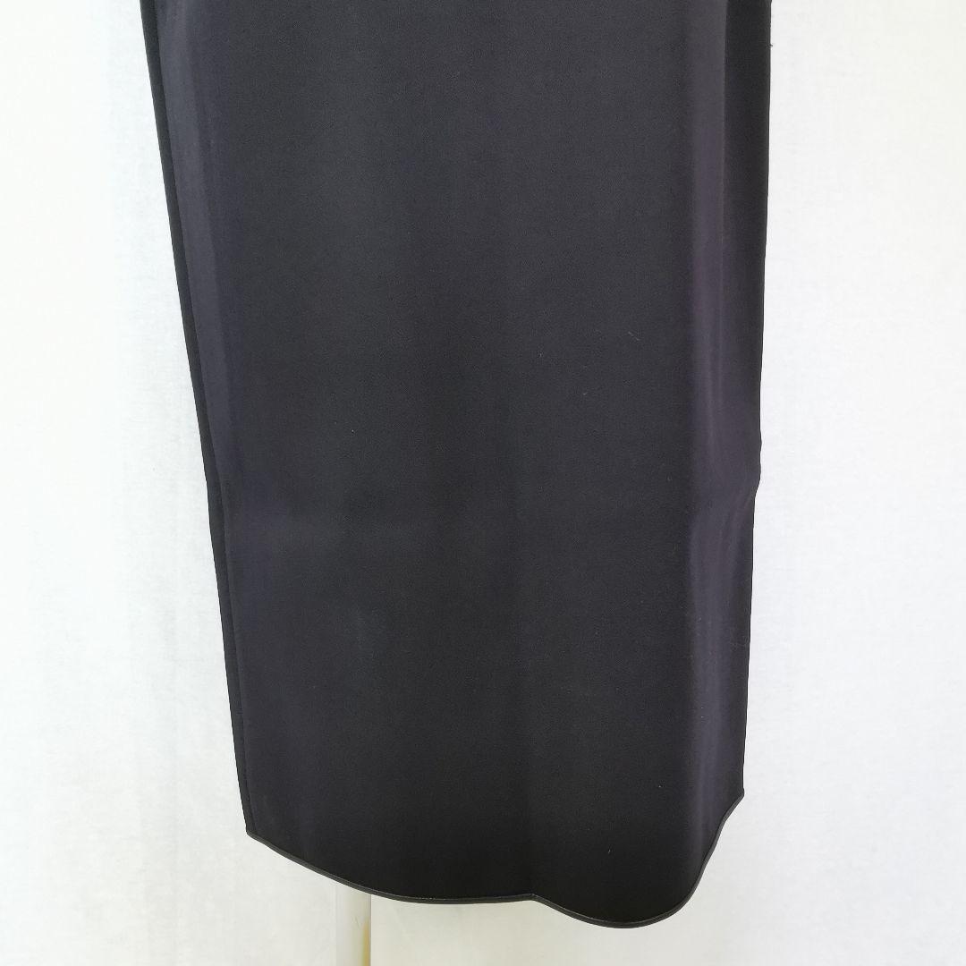極美品 タグ付き Uneck Piping Dress