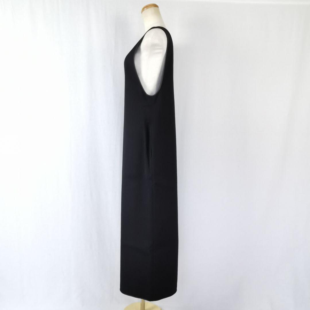 極美品 タグ付き Uneck Piping Dress