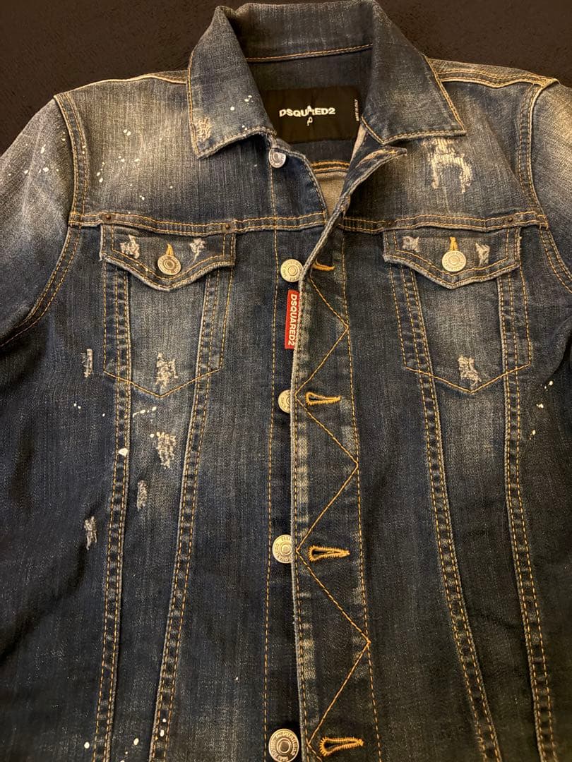 k*o様 盛*様 DSQUARED2 ダメージ加工 デニムジャケット