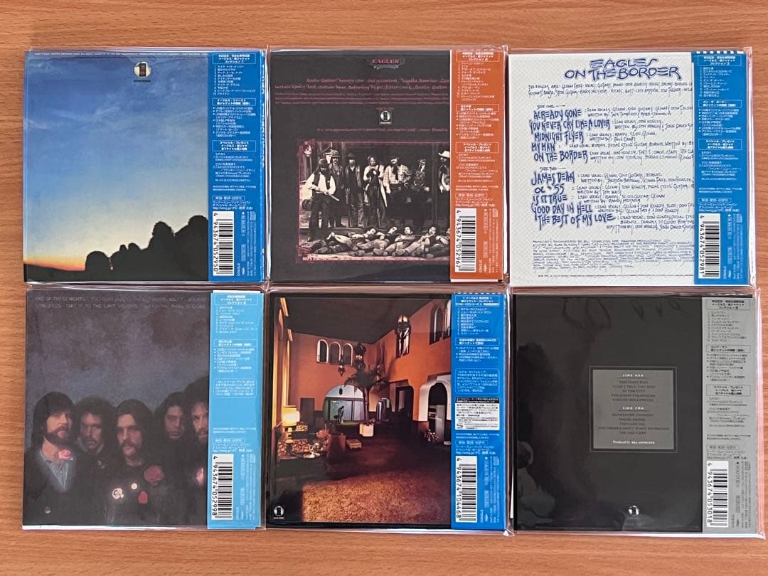 イーグルス EAGLES / 初期名盤 紙ジャケ仕様 ６タイトル