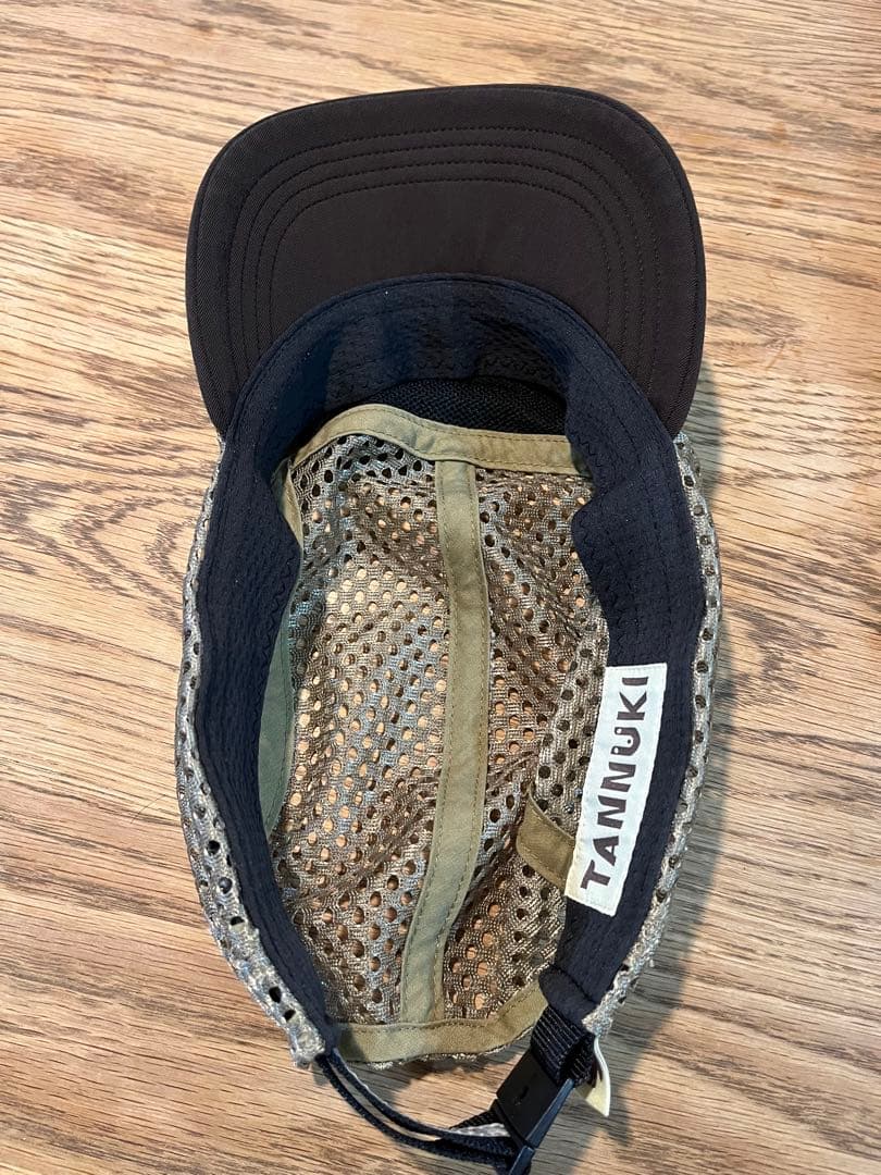 TANNUKI Sato Synthetic Mesh Cap ブラウン