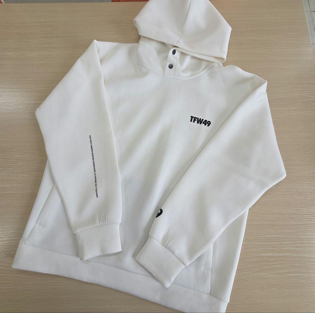 メンズウェア TFW49 CARDBOARD MATERIAL HOODIE