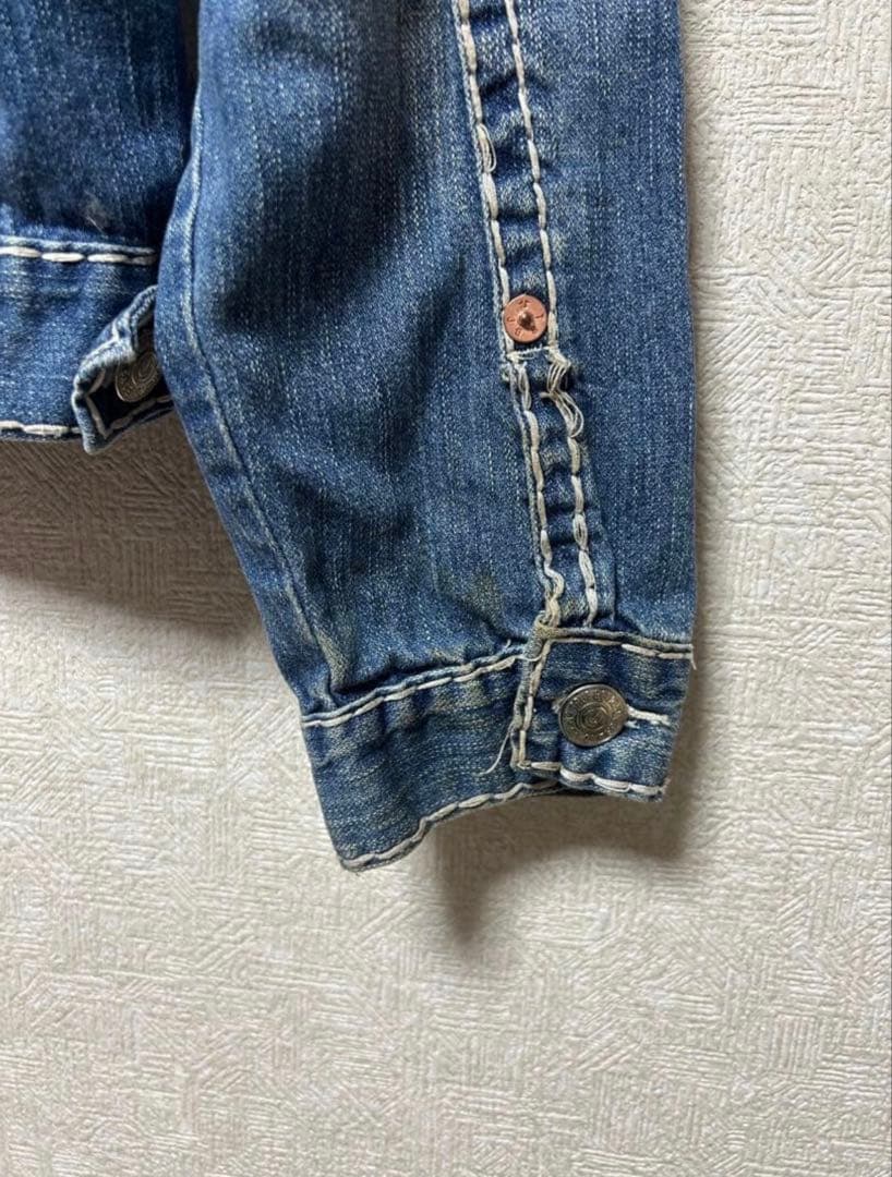 IO着用　TRUE RELIGION スーパーTデニムジャケット