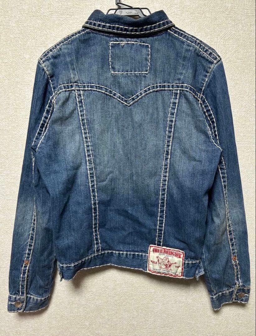 IO着用　TRUE RELIGION スーパーTデニムジャケット