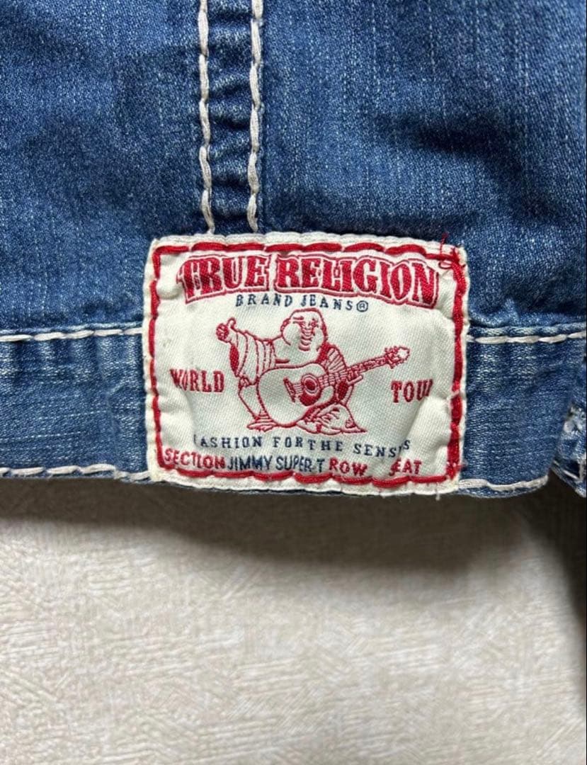 IO着用　TRUE RELIGION スーパーTデニムジャケット