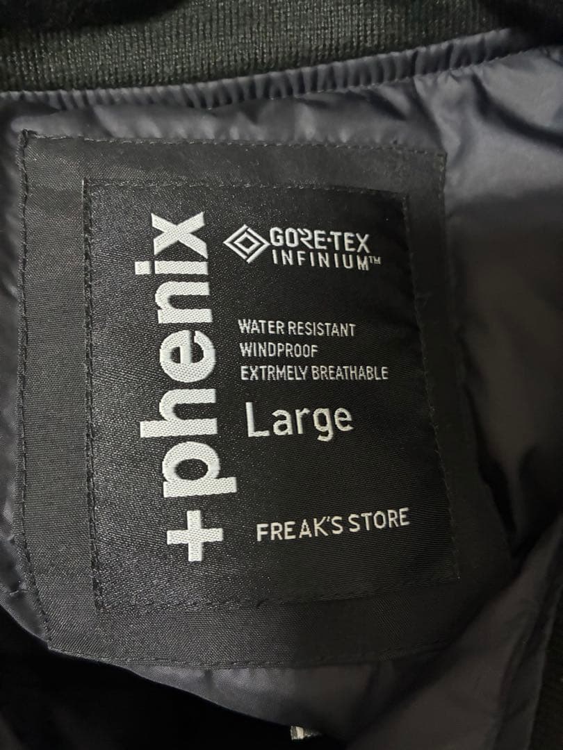 +phenix GORE-TEX INFINIUM ダウンベスト Lサイズ