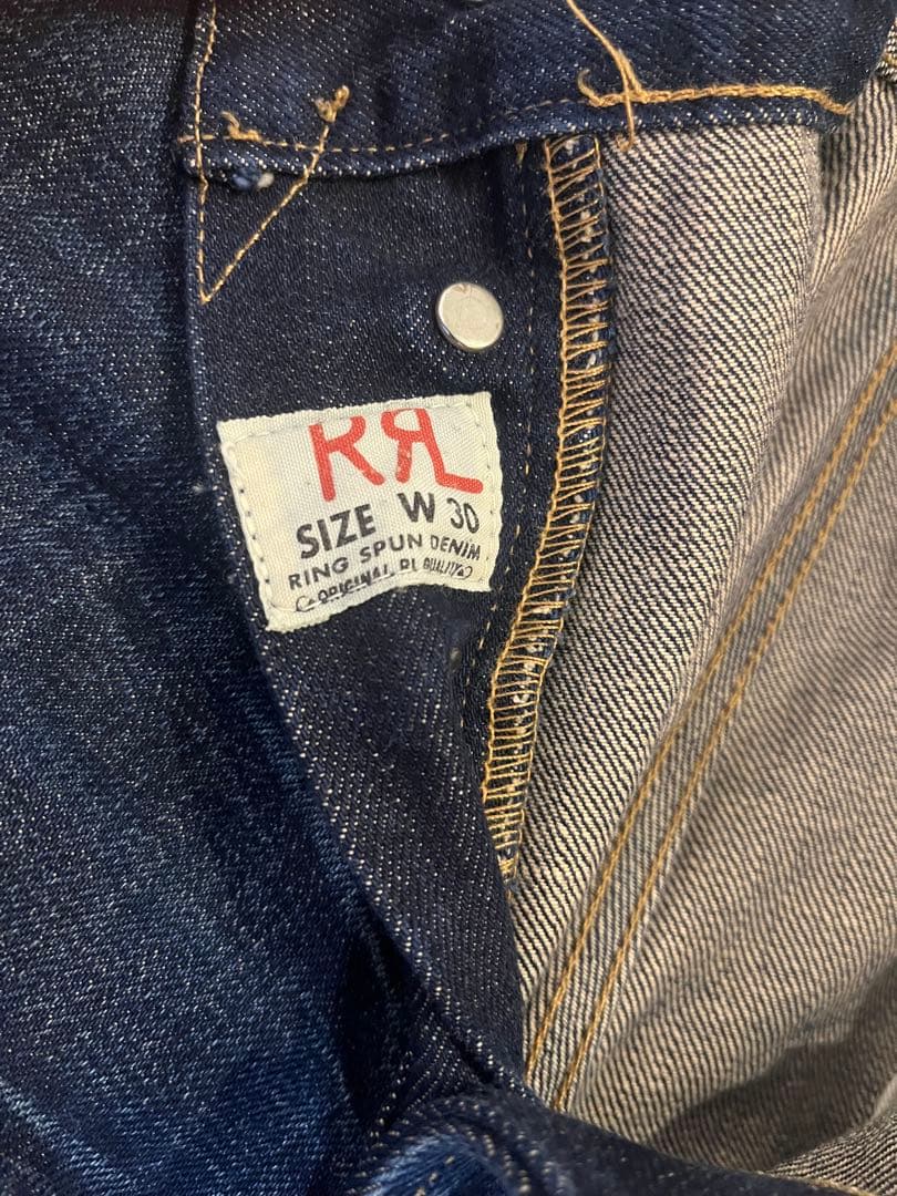 パンツ RRL ring span denim