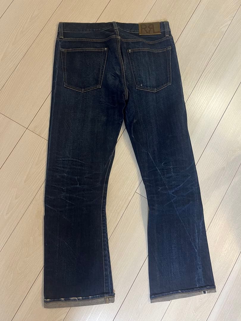 パンツ RRL ring span denim