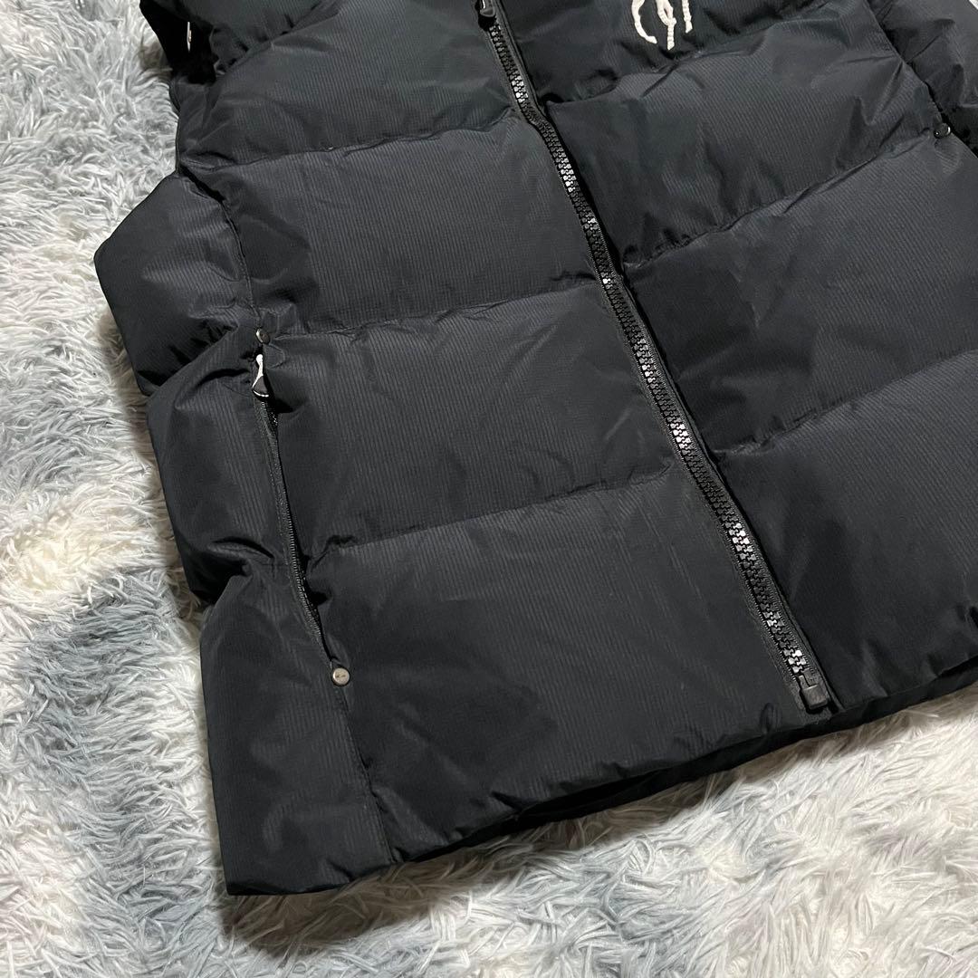 美品　POLO RALPH LAUREN ダウンベスト　現行　QRコード　黒　M