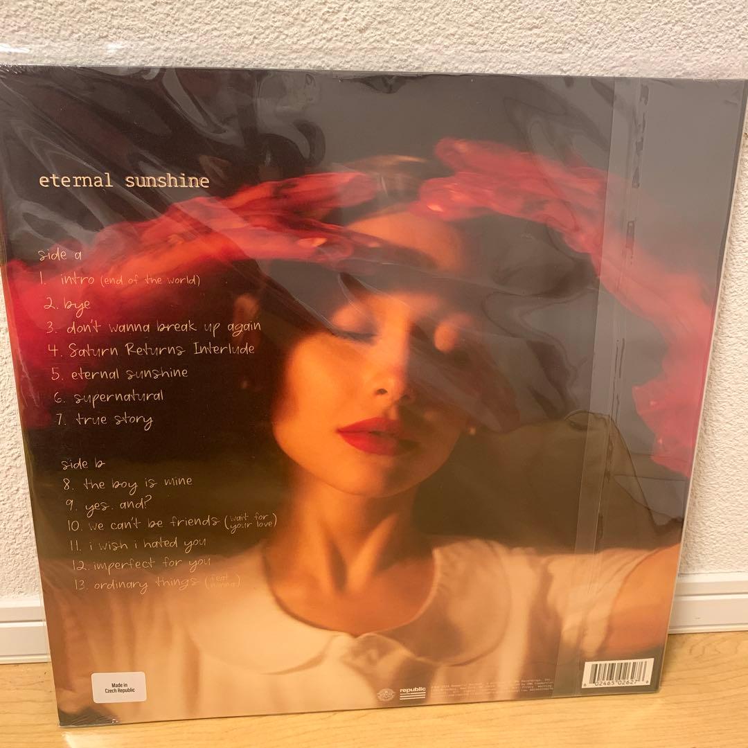 アリアナグランデ　レコード　eternal sunshine