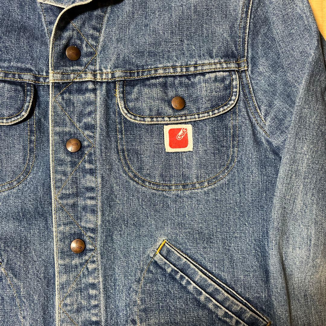 70s VINTAGE GwG デニムトラッカージャケット ブルー 36 M