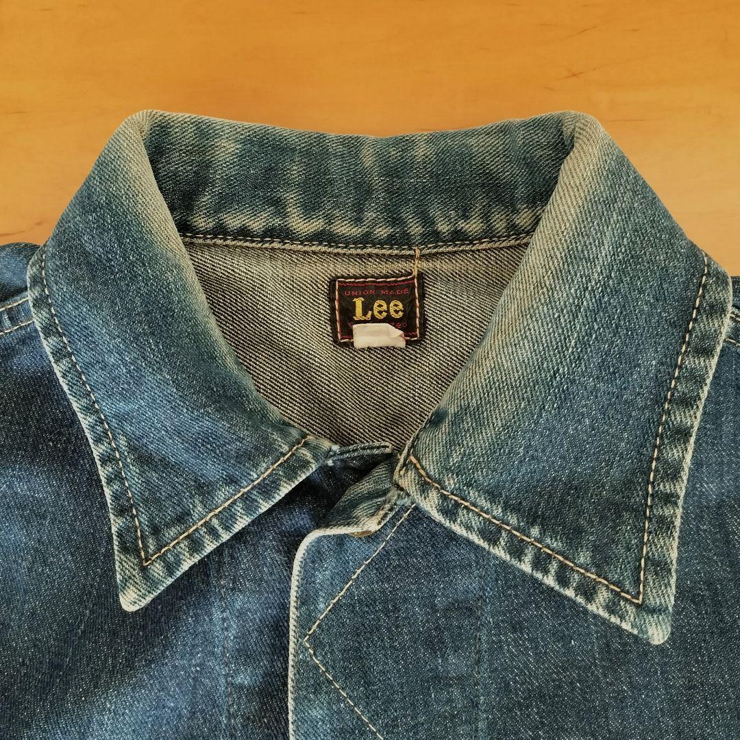 90s Lee リー 赤タグ 復刻 101J デニムジャケット 38