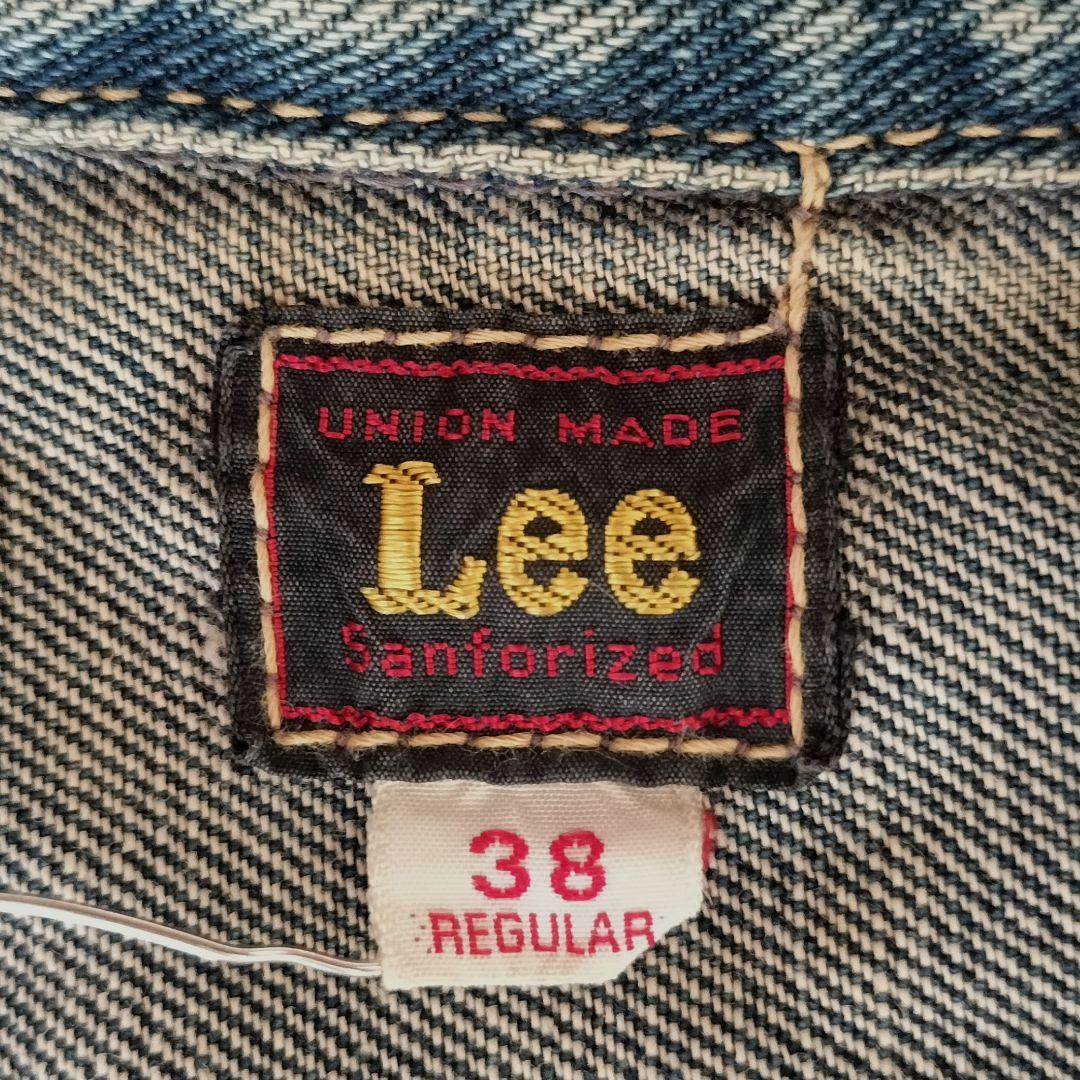 90s Lee リー 赤タグ 復刻 101J デニムジャケット 38