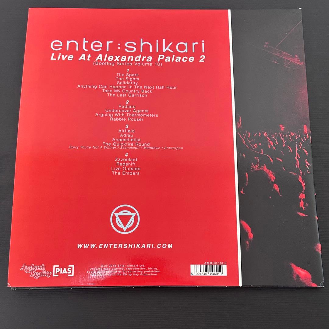 Enter Shikari レコード　LP ライブ盤　メタルコア エレクトロ
