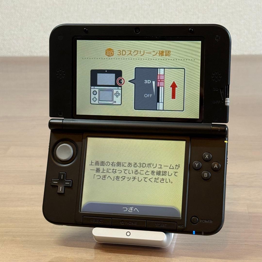 5-206【美品】ニンテンドー3DS LL ブルー×ブラック
