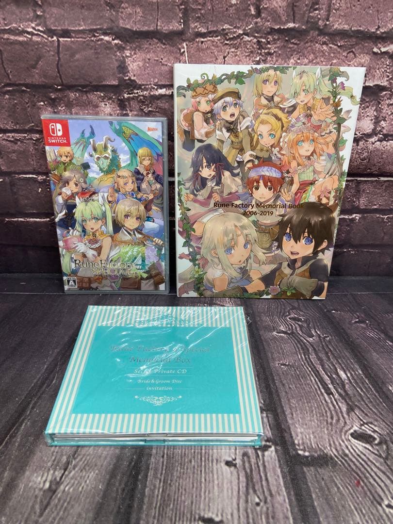 ps4 ルーンファクトリー スペシャル4 メモリアルボックス