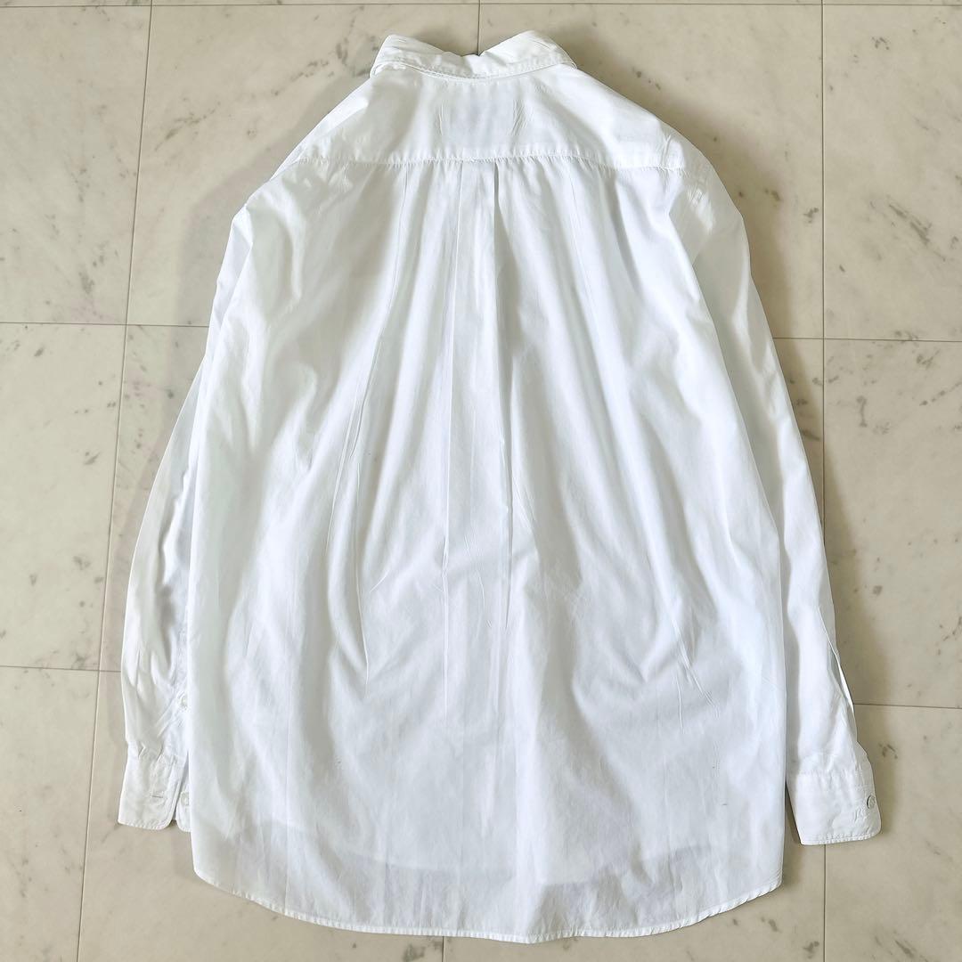 美品♪ドゥーズィエムクラス AIBINI WASHシャツ コットン 白シャツ