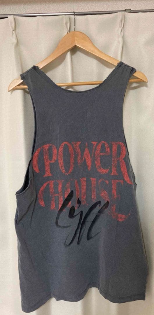 Lyft タンクトップ グレー POWER HOUSE GYM