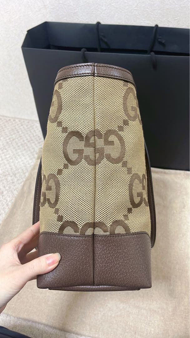 新品未使用 正規品 GUCCI ジャンボGGトートバッグ& OPHIDIA 財布