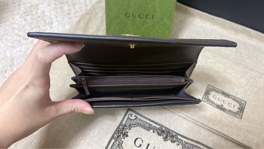 新品未使用 正規品 GUCCI ジャンボGGトートバッグ& OPHIDIA 財布