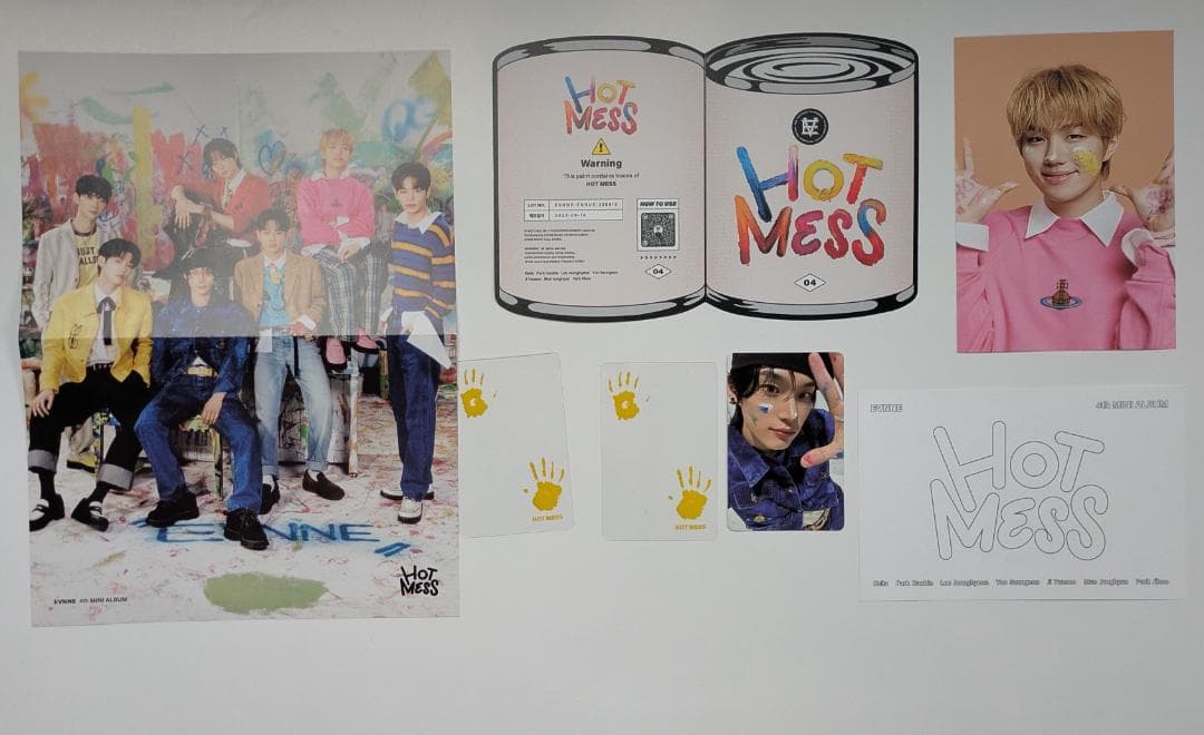 ★非売品◆サインCD◆EVNNE◆HOT MESS◆ショーケース