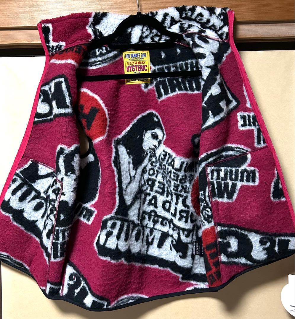HYSTERIC GLAMOUR ヒステリックグラマー ボアベスト