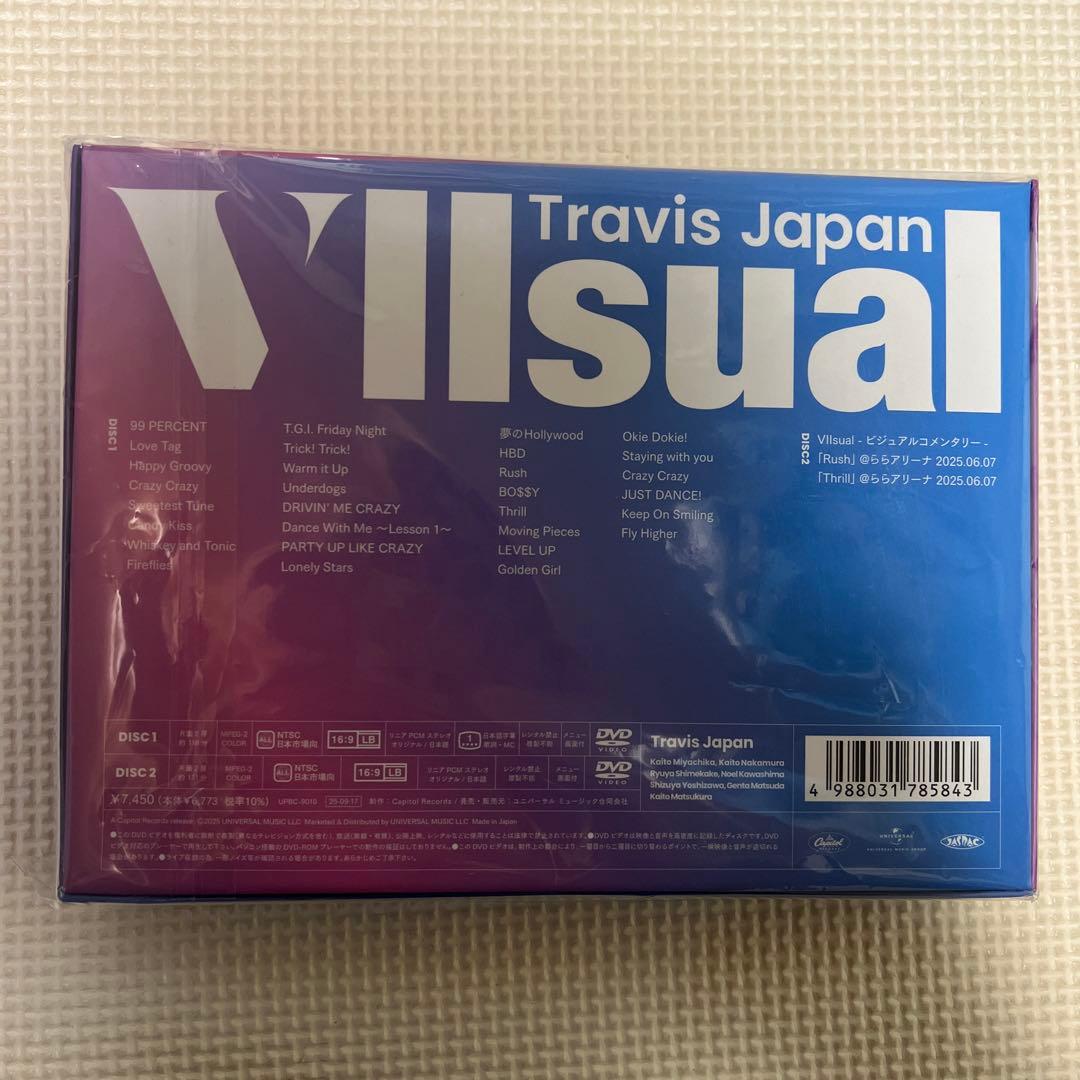 ミュージック Travis Japan Concert Tour2025Vllsual