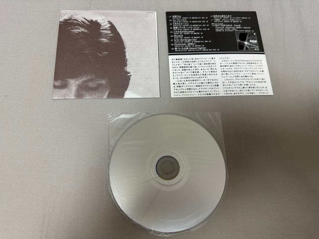 残像 アフター・イマージュ 新田一郎・二番 CD スペクトラム